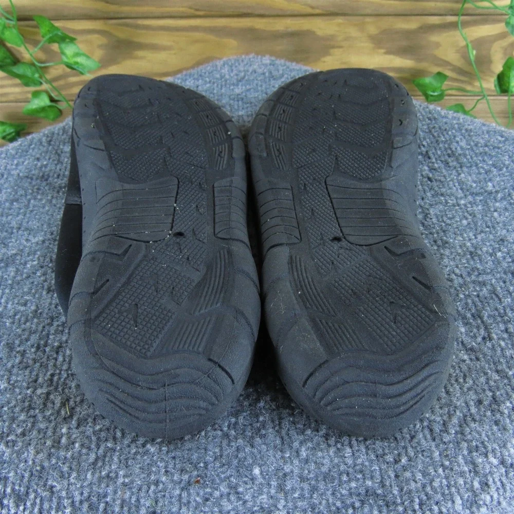 Everest Men's ‎ Water Socks Black Fabric Size 12 Medium Gently Used 2025